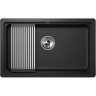 Кухонная мойка GRANULA KS-7303U, черный 7303iU CHEPHYII